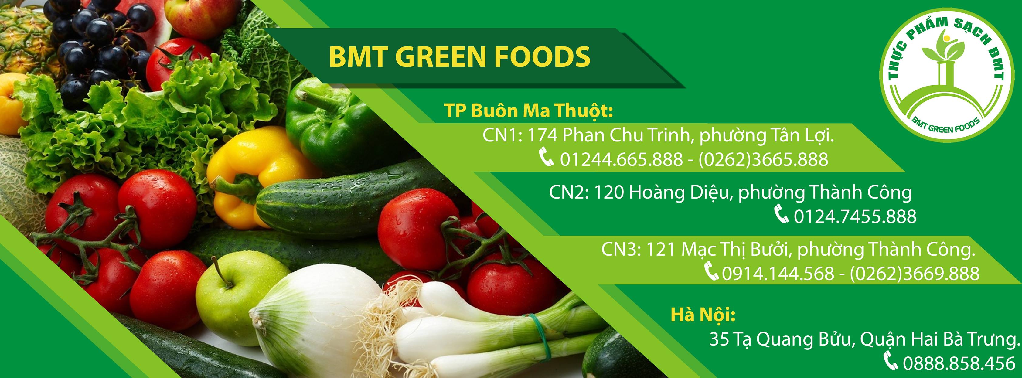 BMT GREEN FOODS - Cửa hàng thực phẩm sạch Buôn Ma Thuột